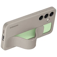 Samsung Fitted Hard Shell Case for Galaxy S24 - Taupe - Only at Best Buy