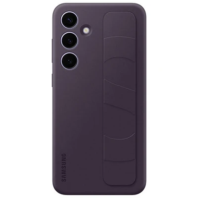 Samsung Fitted Hard Shell Case for Galaxy S24+ (Plus) - Dark Violet - Only at Best Buy