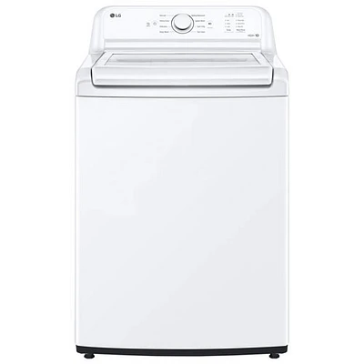 Open Box - LG 4.8 Cu. Ft. High Efficiency Top Load Washer (WT6105CW) - White - Scratch & Dent