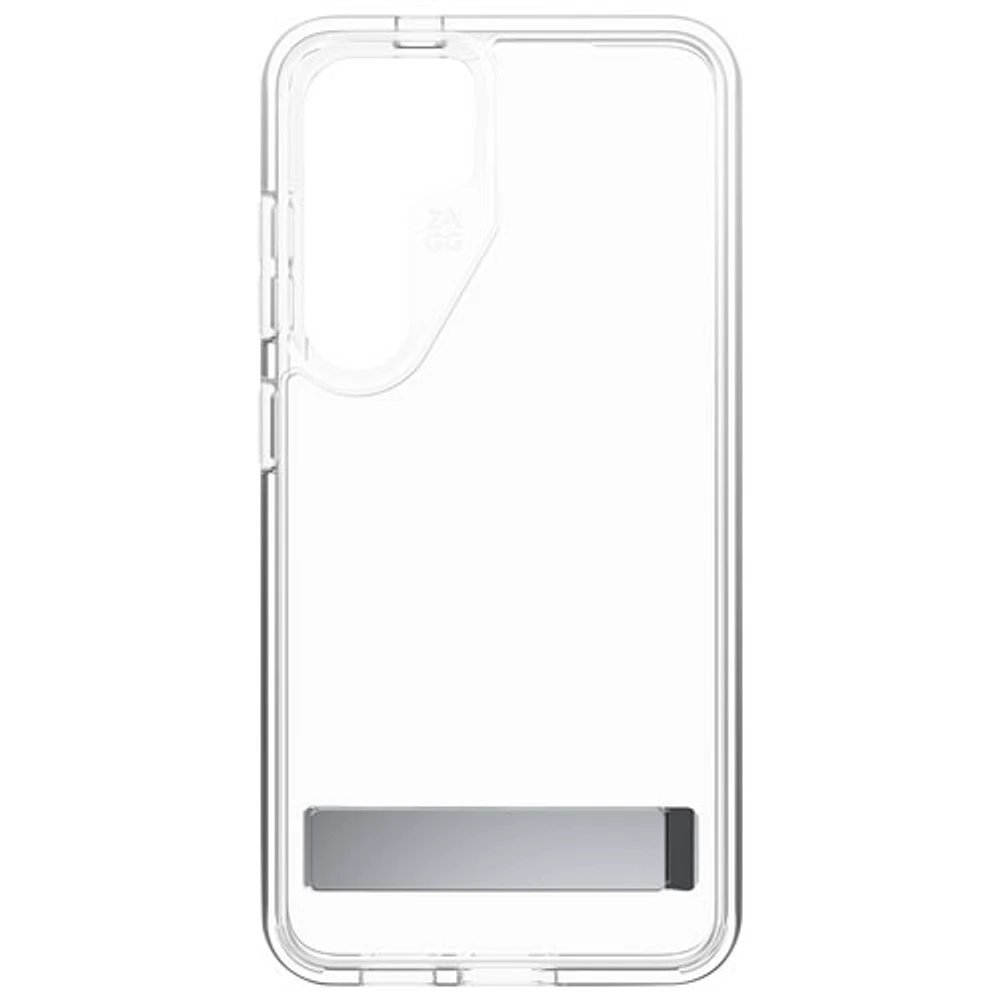 Étui avec béquille Crystal Palace de ZAGG pour Galaxy S24 - Transparent