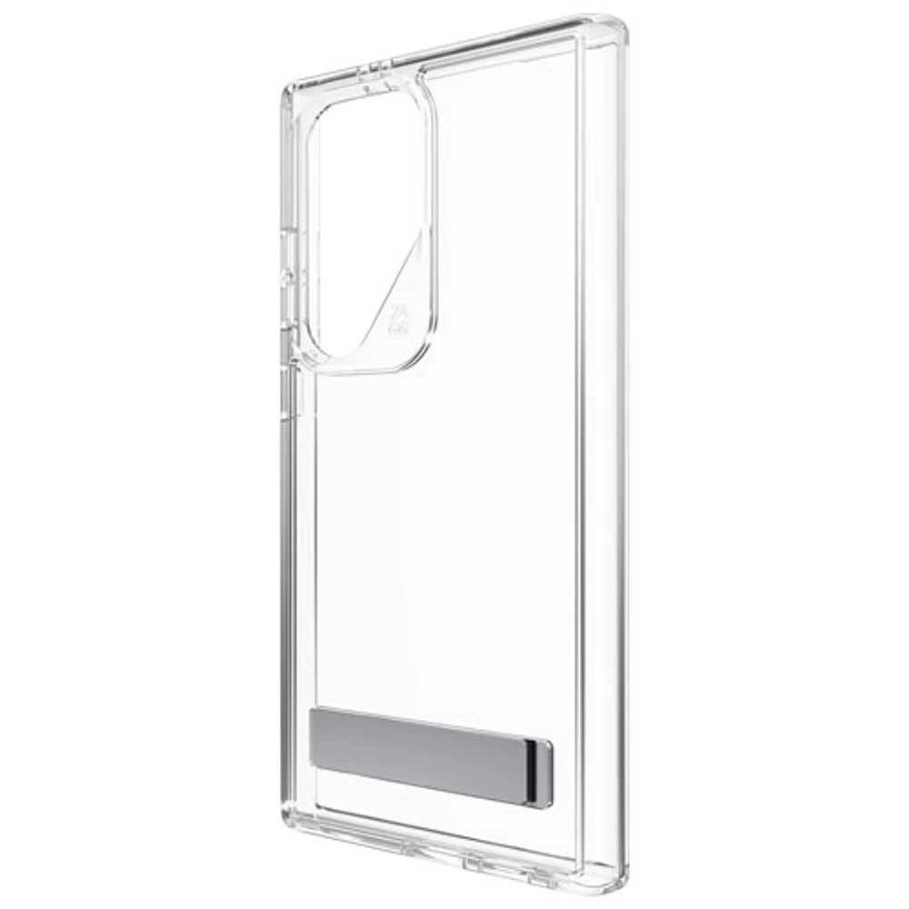 Étui avec béquille Crystal Palace de ZAGG pour Galaxy S24 Ultra - Transparent