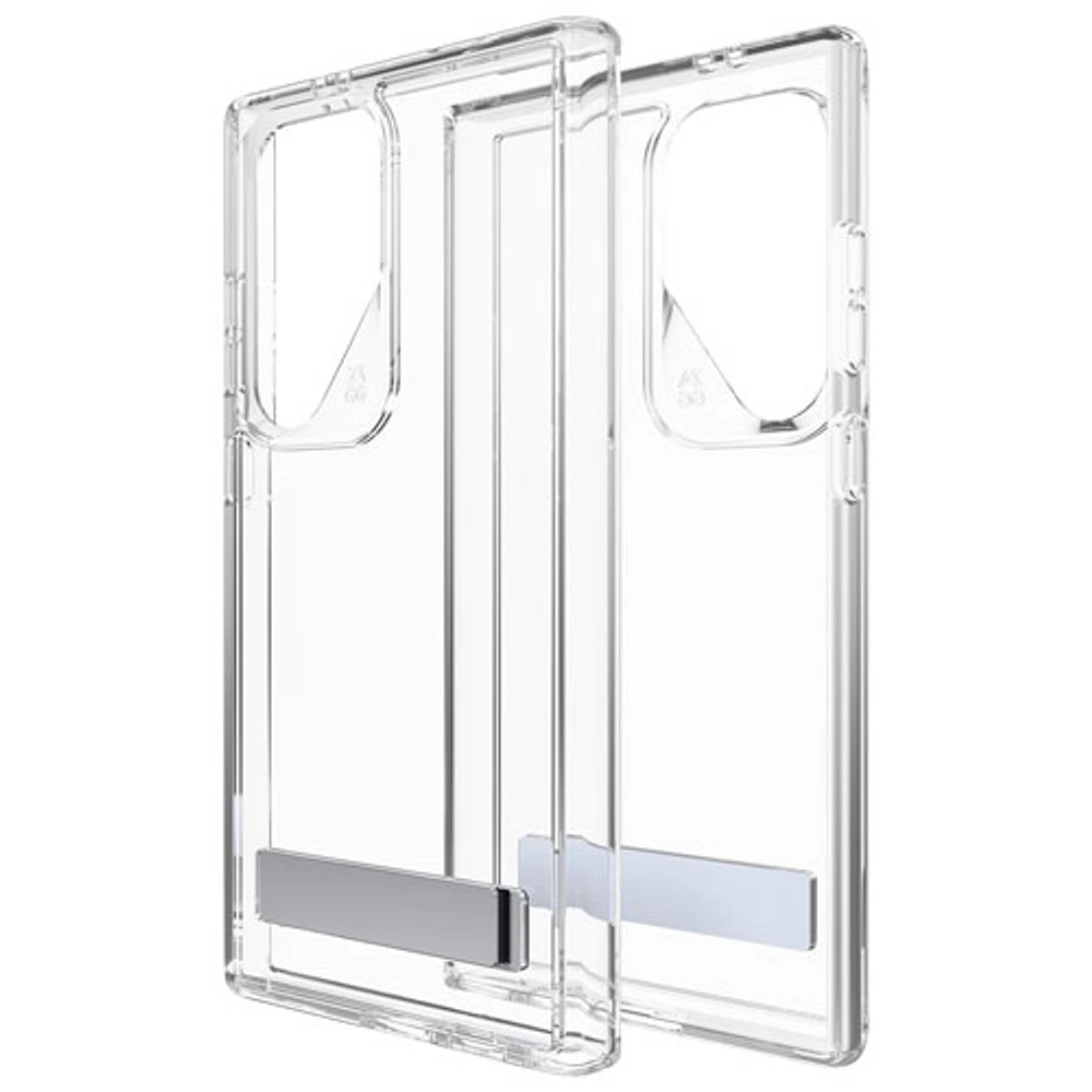 Étui avec béquille Crystal Palace de ZAGG pour Galaxy S24 Ultra - Transparent