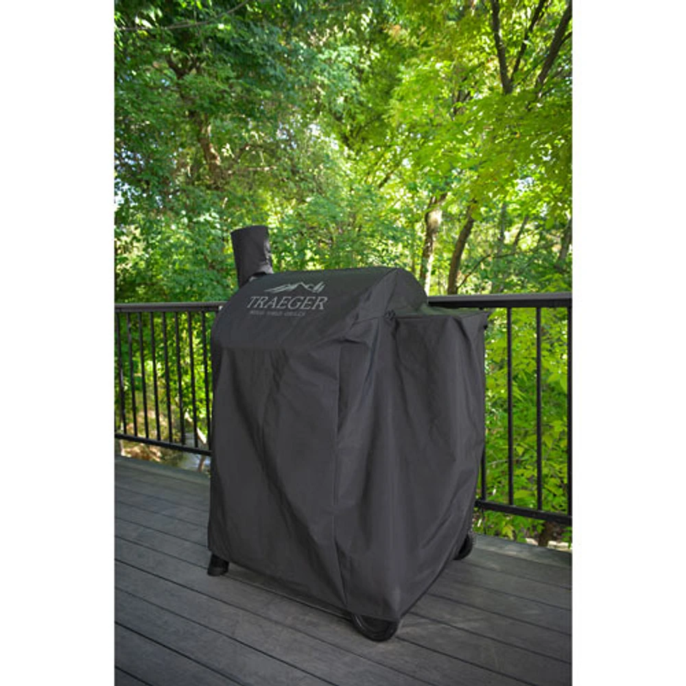 Traeger Full Length Grill Cover for Pro 22 & Pro 575 Grill (BAC556) - Black