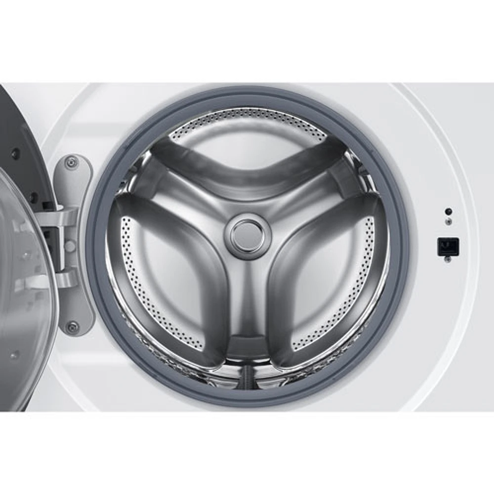 Samsung 5.3 Cu. Ft. Electric Washer & 7.6 Cu. Ft. Dryer Laundry Hub (WH46DBH550EWAC) - White - Only at Best Buy