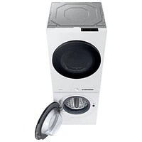 Samsung 5.3 Cu. Ft. Electric Washer & 7.6 Cu. Ft. Dryer Laundry Hub (WH46DBH550EWAC) - White - Only at Best Buy