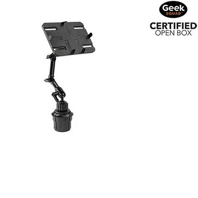 Open Box - Mount-It! Car Cup Holder Tablet Mount, Full Motion for Tablet