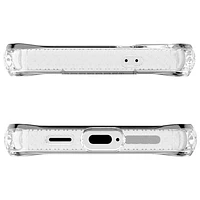 Itskins Hybrid_R Magnetic Fitted Hard Shell Case for Galaxy S24 - Transparent