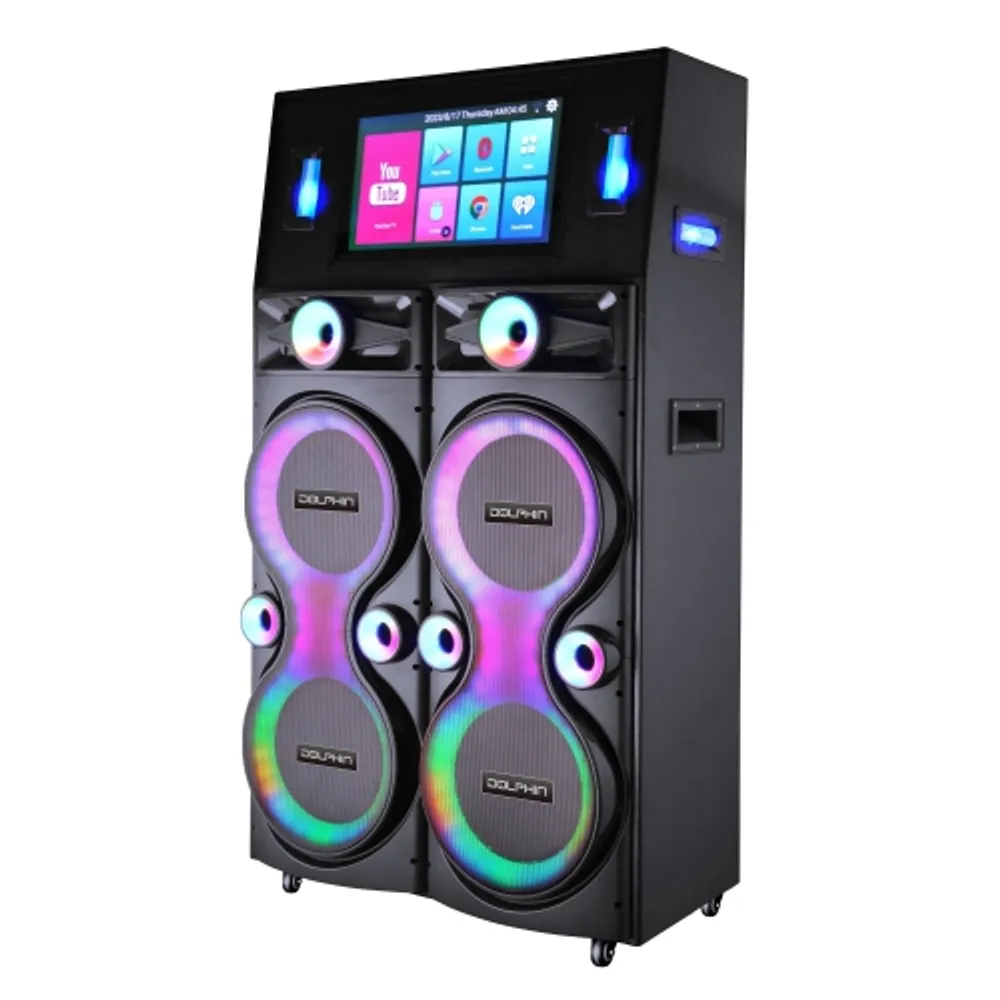 Masingo Smart Karaoke Machine with 15 Touchscreen Display, WiFi