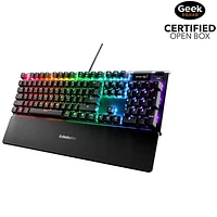 Boîte ouverte - Clavier de jeu mécanique hybride rétroéclairé Apex 5 de SteelSeries
