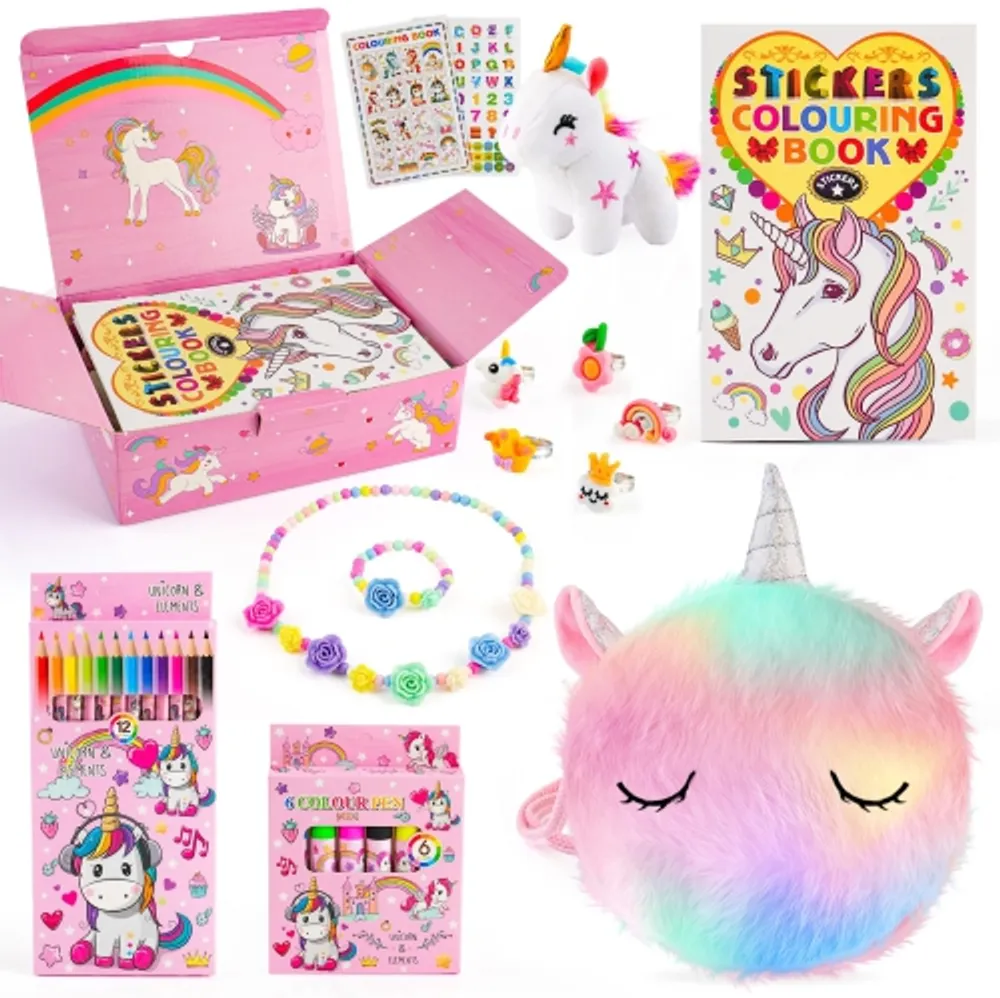 Toys for Girls Kids Gifts 8-12 Years Old, Unicorn Toys for Girls Kids Jewelry  Making