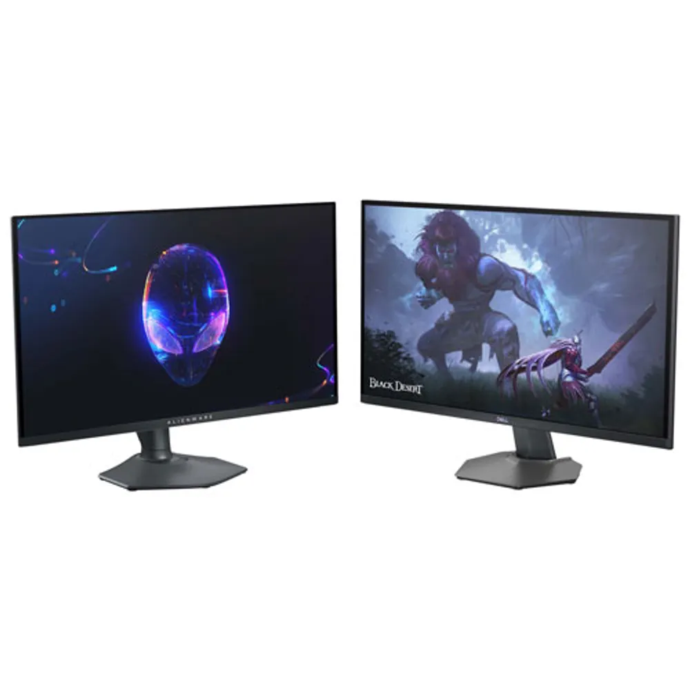 Dell Alienware 26.7" QHD 360Hz 0.03ms GTG OLED LED FreeSync Gaming Monitor (AW2725DF) - Dark Side of the Moon