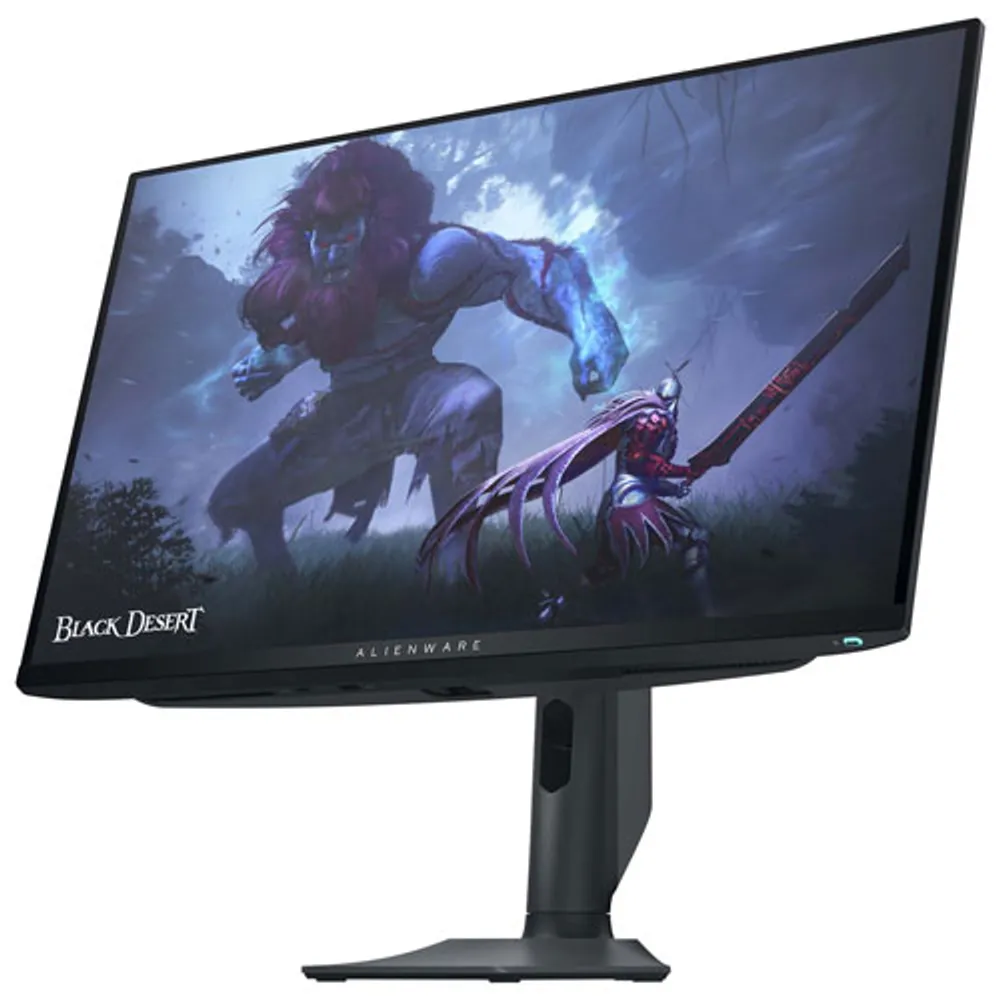 Dell Alienware 26.7" QHD 360Hz 0.03ms GTG OLED LED FreeSync Gaming Monitor (AW2725DF) - Dark Side of the Moon