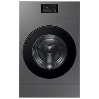 Laveuse-sécheuse à pompe à chaleur hybride de 6,1 pi³ de Samsung (WD53DBA900HZA1) - Acier foncé