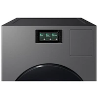 Laveuse-sécheuse à pompe à chaleur hybride de 6,1 pi³ de Samsung (WD53DBA900HZA1) - Acier foncé