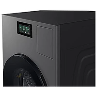 Laveuse-sécheuse à pompe à chaleur hybride de 6,1 pi³ de Samsung (WD53DBA900HZA1) - Acier foncé