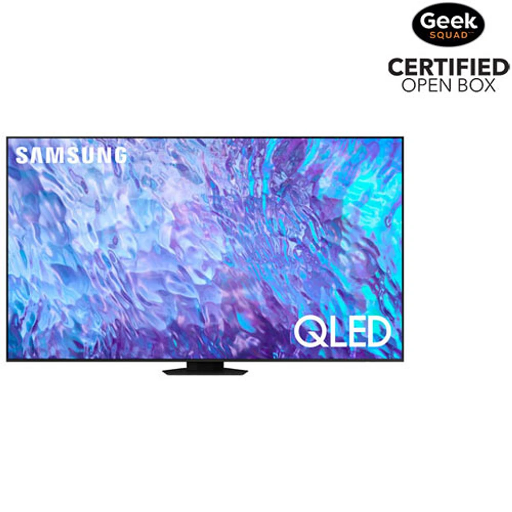 Boîte ouverte - Téléviseur intelligent Tizen HDR QLED UHD 4K de 98 po de Samsung (QN98Q80CAFXZC) - 2023 - Noir titane