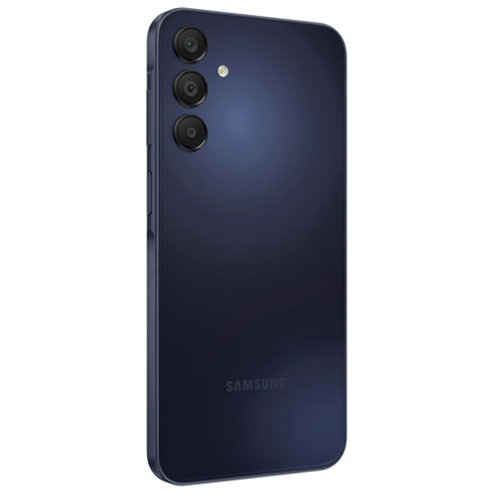 Galaxy A15 5G de 128 Go de Samsung avec Virgin Plus - Bleu/Noir - Financement mensuel