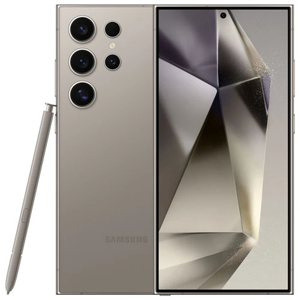 Galaxy S24 Ultra de Go de Samsung avec Bell - Gris titane