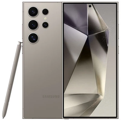 Galaxy S24 Ultra de Go de Samsung avec Bell - Gris titane