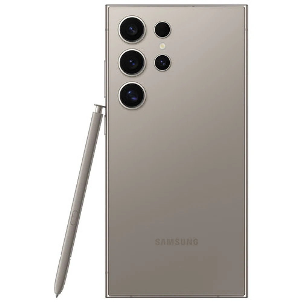 Galaxy S24 Ultra de Go de Samsung avec Bell - Gris titane