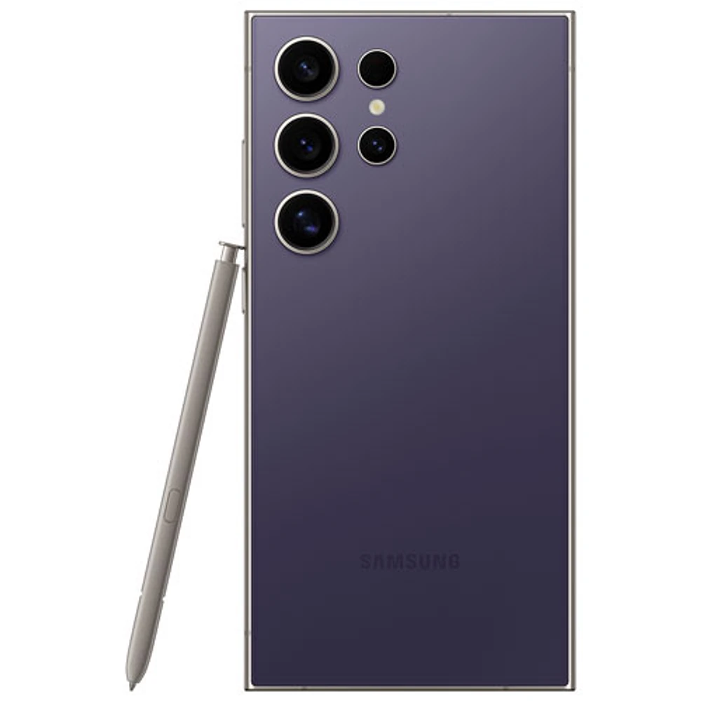 Galaxy S24 Ultra de 256 Go de Samsung avec Bell - Violet titane - Financement mensuel