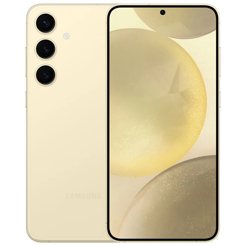 Galaxy S24+ (Plus) de 256 Go de Samsung avec Bell- Jaune ambre - Financement mensuel