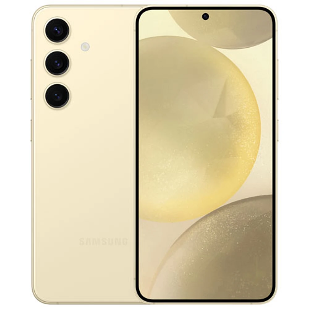 Galaxy S24 de Go de Samsung avec Bell - Jaune ambre