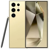 Galaxy S24 Ultra de 512 Go de Samsung avec Bell - Jaune titane - Financement mensuel