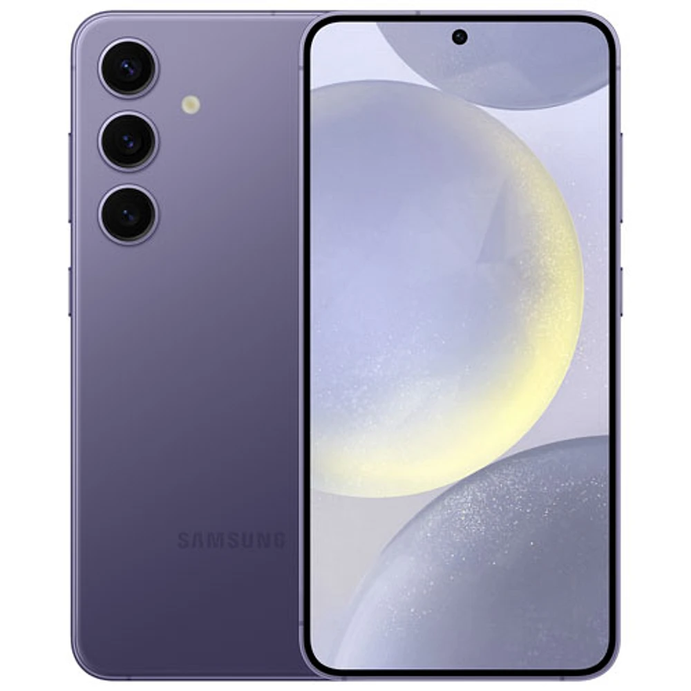 Galaxy S24 de Go de Samsung avec Bell - Violet cobalt