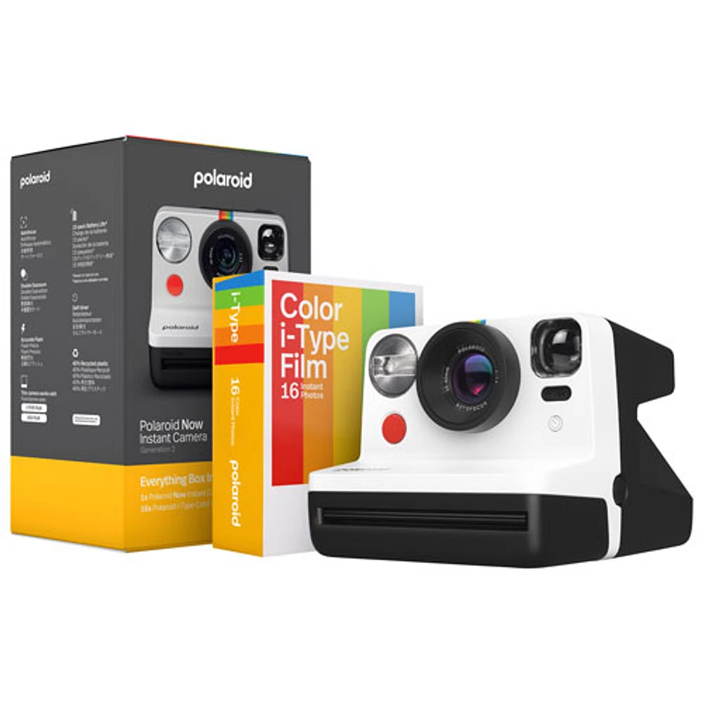 Polaroid Now Gen 2 Instant Camera Everything Box - White - Only at Best Buy