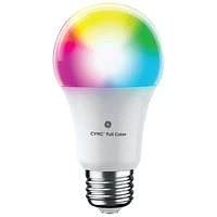 GE Cync A19 Smart LED Light Bulb with Matter Compatibility - Multi-Colour