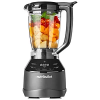 NutriBullet Triple Prep System 1.89L 1500-Watt Blender - Grey/Metallic