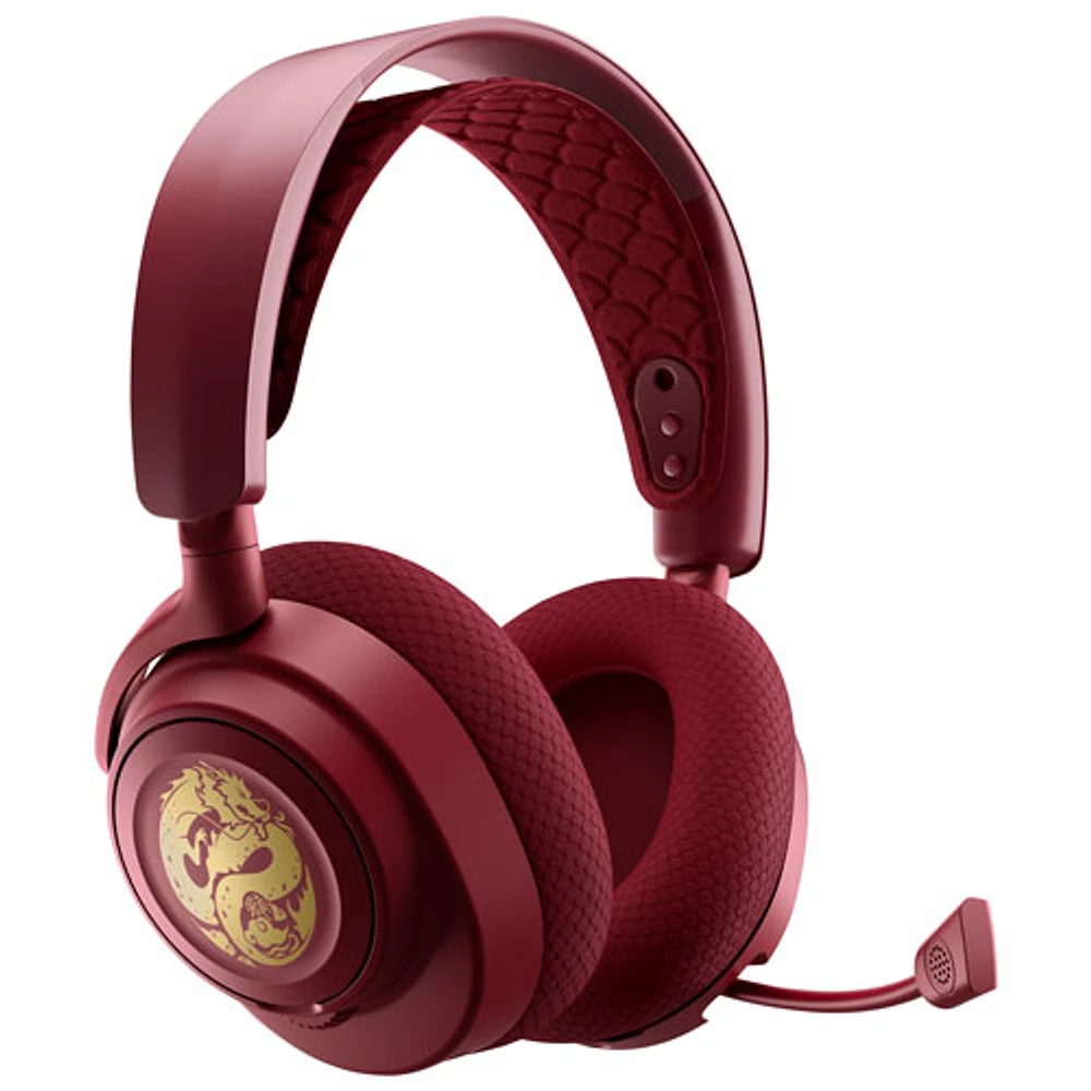 Steelseries Arctis Nova 7 Limited Edition Dragon Wireless Gaming Headset - Red