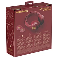 Casque d’écoute de jeu sans fil Arctis Nova 7 édition limitée Dragon de SteelSeries - Rouge