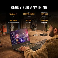 ASUS TUF Gaming F15 15.6" 144Hz Gaming Laptop (Intel Core i7-13620H/1TB SSD/16GB RAM/RTX 4060)