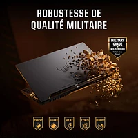 Portable de jeu 144 Hz de 15,6 po TUF Gaming F15 d'ASUS (Core i5-12500H d'Intel/RAM 16 Go/SSD 512 Go/RTX 3050)