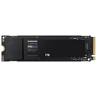 Disque SSD interne NVMe PCI-e 990 EVO de 1 To de Samsung (MZ-V9E1T0B/AM) - Anglais - Noir/Rouge