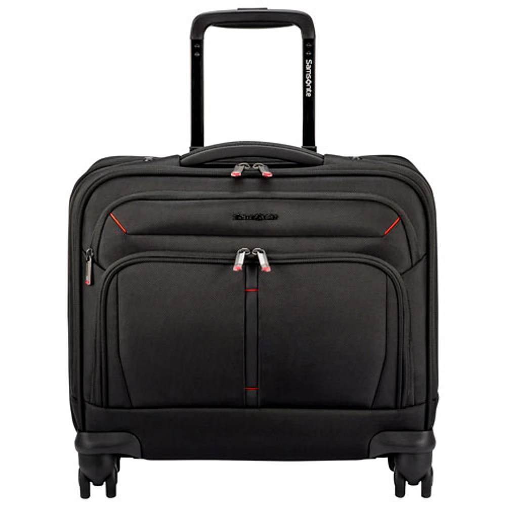 Bureau mobile à roulettes pivotantes Xenon 4.0 pour portable de 15,6 po de Samsonite - Noir