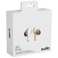 couteurs boutons 100 % sans fil à suppression du bruit A1 Pro de Sudio Audio