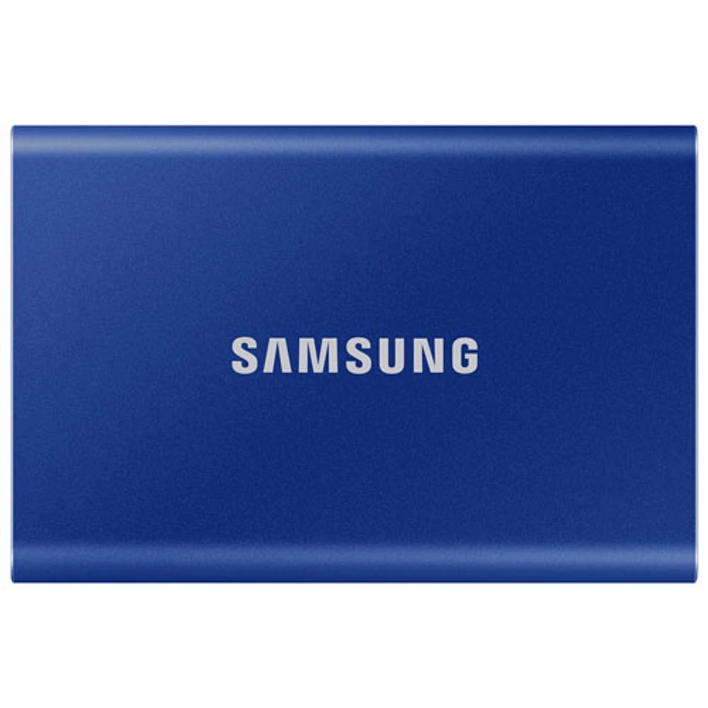 Disque SSD externe USB 3.2 de 1 To T7 de Samsung (MU-PC1T0H/AMF) - Bleu