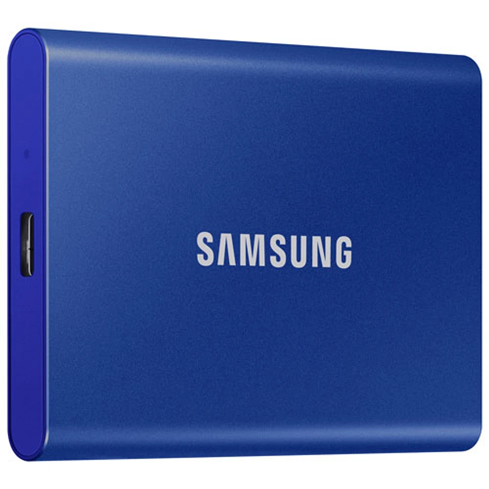 Disque SSD externe USB 3.2 de 1 To T7 de Samsung (MU-PC1T0H/AMF) - Bleu