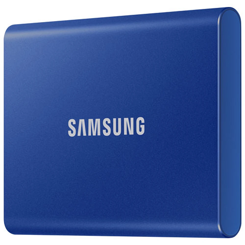 Samsung T7 1TB USB 3.2 External Solid State Drive (MU-PC1T0H/AMF) - Blue