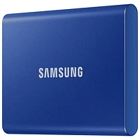 Disque SSD externe USB 3.2 de 1 To T7 de Samsung (MU-PC1T0H/AMF) - Bleu