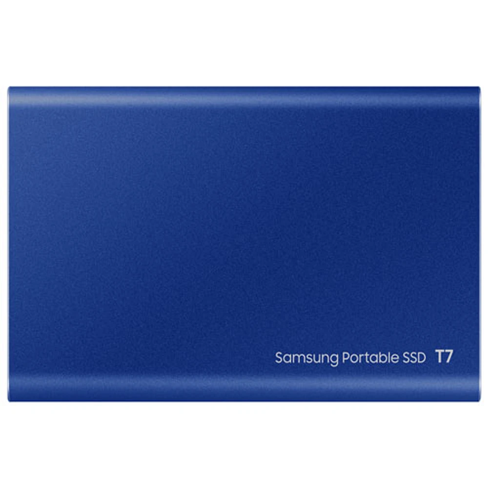 Samsung T7 1TB USB 3.2 External Solid State Drive (MU-PC1T0H/AMF) - Blue