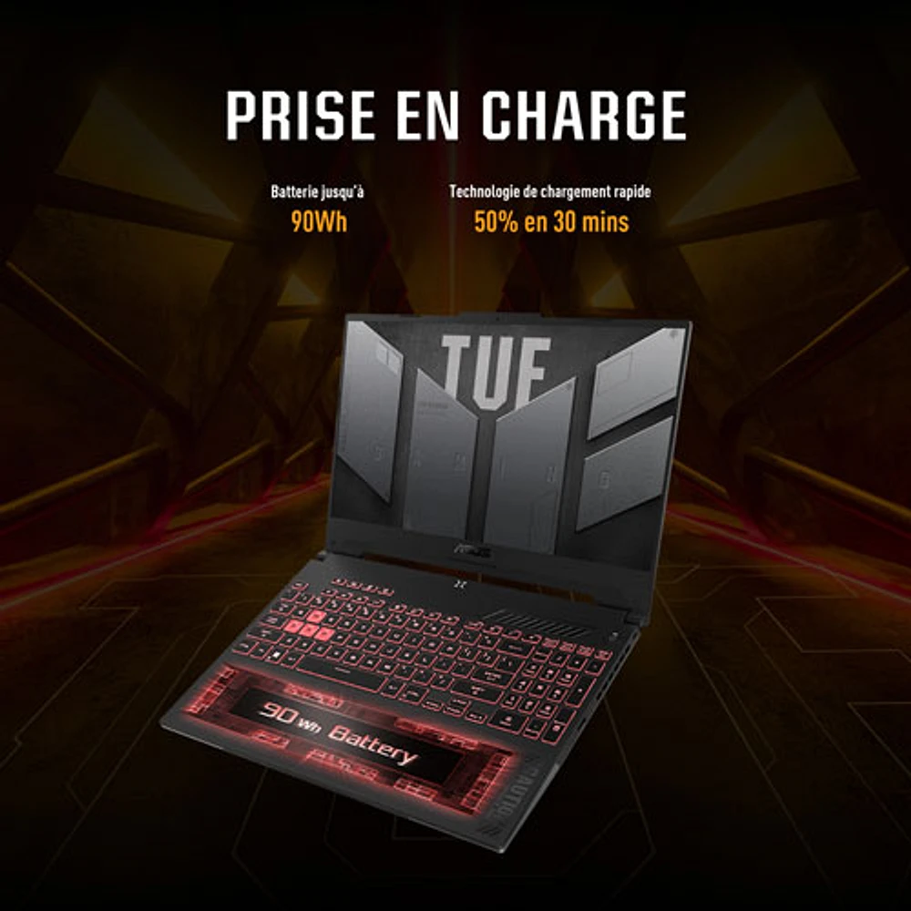 ASUS TUF Gaming A15 (2024) 15.6" 144Hz Gaming Laptop (AMD Ryzen 7 8845HS/1TB SSD/32GB RAM/RTX 4060)