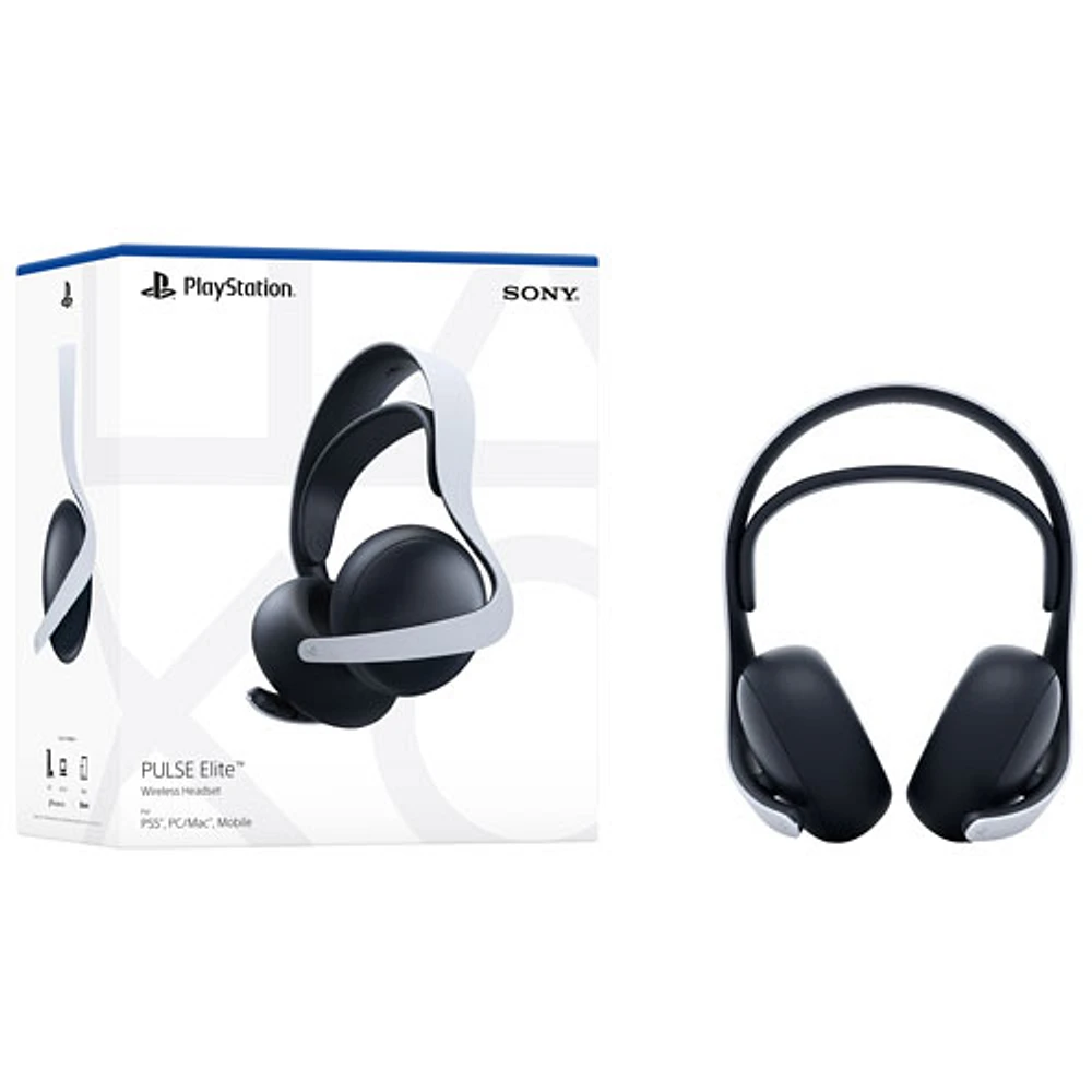 PlayStation PULSE Elite Wireless Gaming Headset for PlayStation 5 - White