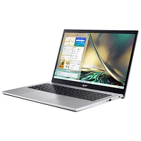 Acer Aspire 3 15.6" Laptop - Silver (Intel Core i3-1215U/512GB SSD/8GB RAM/Windows 11)