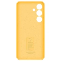 Samsung Silicone Fitted Soft Shell Case for Galaxy S24+ (Plus) - Yellow