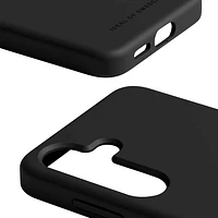 Ideal of Sweden Magnetic Silicone Fitted Soft Shell Case for Galaxy S24 - Black