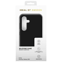 Ideal of Sweden Magnetic Silicone Fitted Soft Shell Case for Galaxy S24 - Black